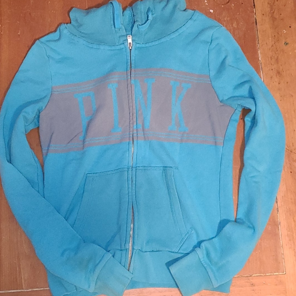 PINK Zip Up Hoodie